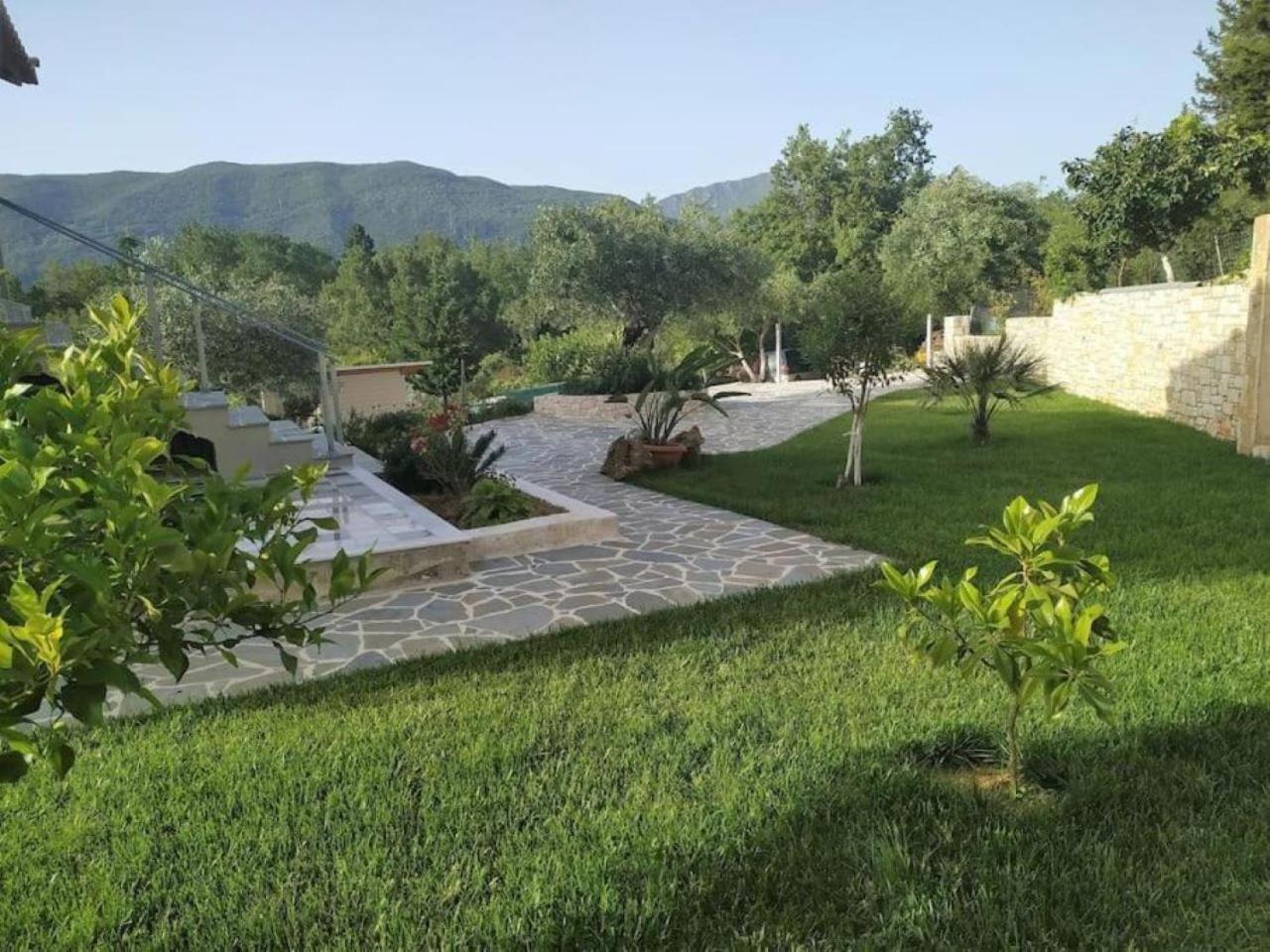 Petra House Villa Ano Korakiana Exterior photo